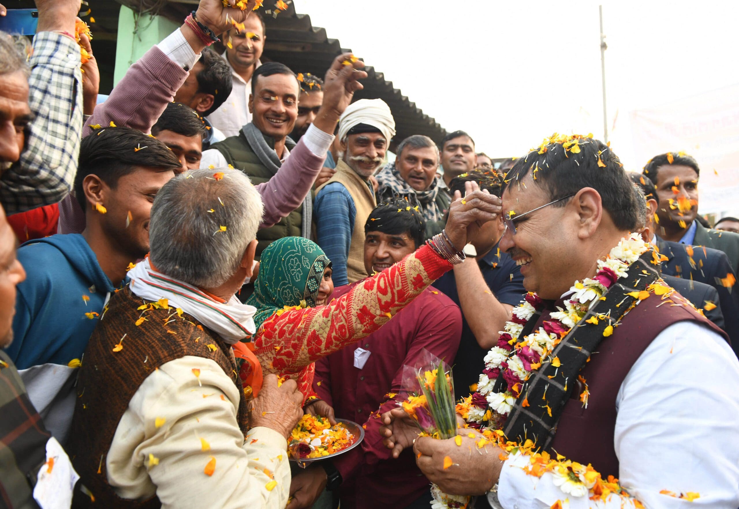 मुख्यमंत्री भजनलाल शर्मा ने अपने पैतृक गांव अटारी का दौरा किया