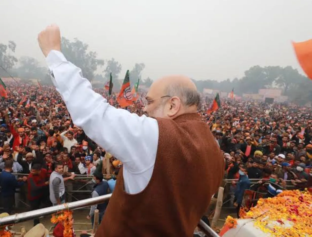 राजस्थान में आज शाह की सभा, कम वोटिंग कांग्रेस के लिए फायदेमंद साबित होने की  चिंता