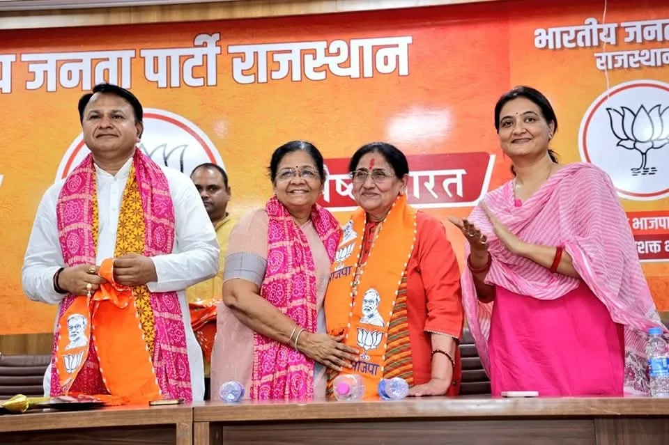 ऑपरेशन सिंदूर से प्रेरणा: जयपुर की 200 महिलाओं ने अरुणा गौड़ के साथ थामा भाजपा का दामन